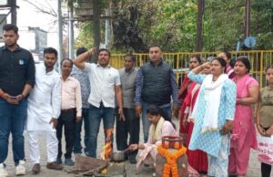रसोई गैस की किल्लत को लेकर कांग्रेस ने जताया विरोध