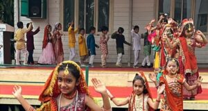 आर्डन प्रोग्रेसिव स्कूल में दिखी पर्यावरण और परंपरा की झलक