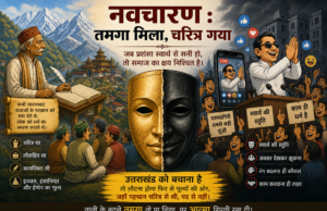 नवचारण : तमगा मिला, चरित्र गया