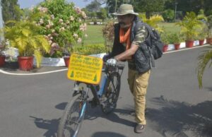 नेचर मैन को समाज की जरूरत, पर्यावरण योद्धा का साथी बने