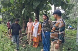 हल्दूचौड़ में मानव-वन्यजीव संघर्ष रोकथाम हेतु सोलर फेंसिंग का कार्य प्रारंभ