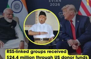 संघी गिरोह के संगठनों को विदेशी फंडिग!