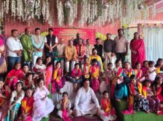 तारा जन सेवा समिति के विशाल कन्या पूजन में 151 कन्याओं का पूजन